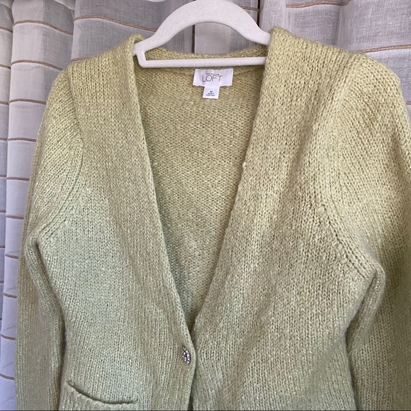 LOFT Vintage Inspired Wool Cardigan - Picture 4 of 13